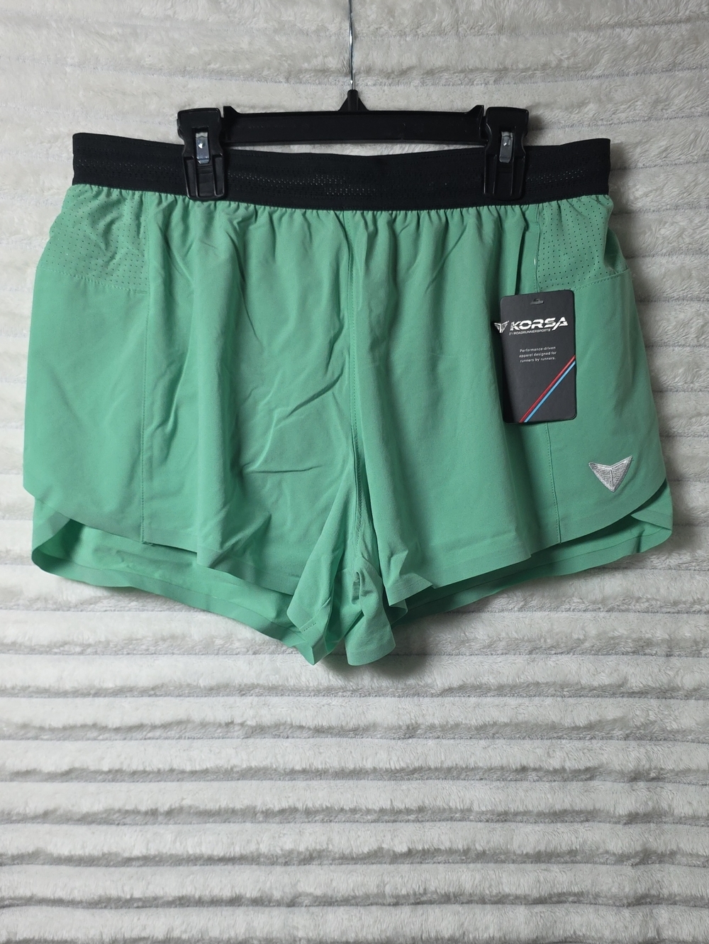 0474 Korsa Women's Athletic Shorts with Built In‎ Underwear